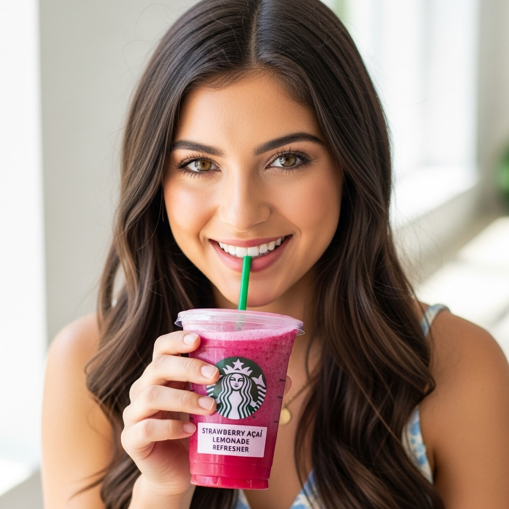 Starbucks Strawberry Acai Lemonade Refresher